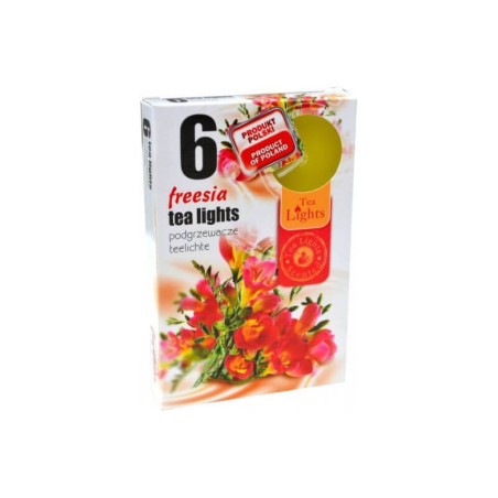 Arbatinės kvepiančios žvakutės Freesia 6vnt