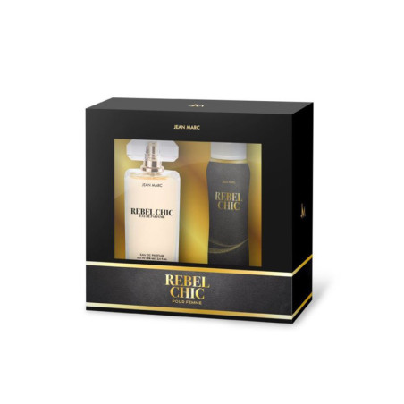 Jean Marc Rebel Chic rinkinys moterims (edp 100ml / deo 150ml)
