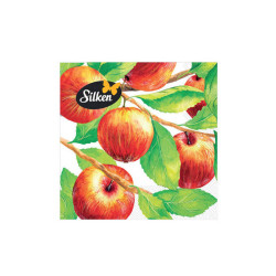 Stalo servetėlės Decor Obuoliai/Svarainiai 33x33cm, 3 sluoksniai, 18vnt