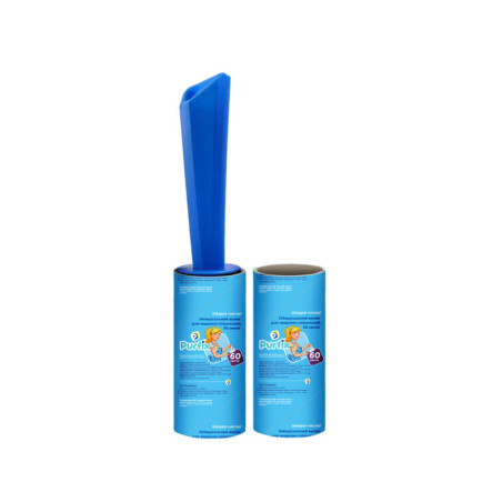 Lipnus pūkų rinkiklis PURFIX 60 lapelių +1 pakeitimas 60 lapelių