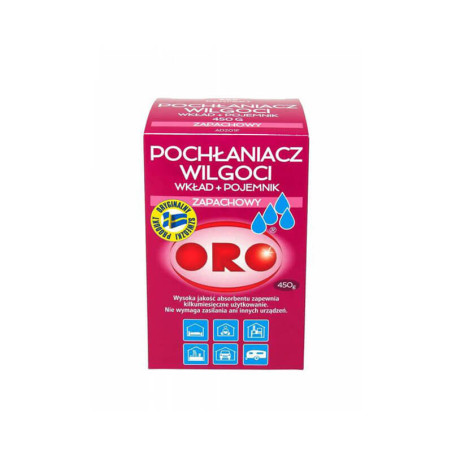 Drėgmės sugėriklis su indu aromatizuotas ORO 450g