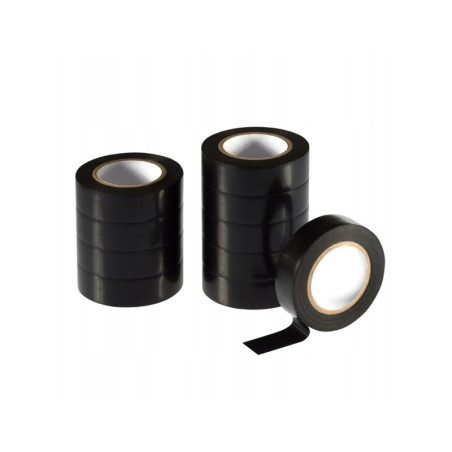 Lipni izoliacinė juosta Profi juodos spalvos 19mm x 20m