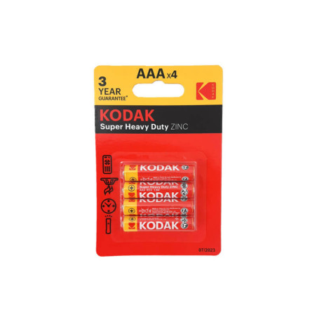 Elementai Kodak R3 1,5V AAA BL 4 vnt