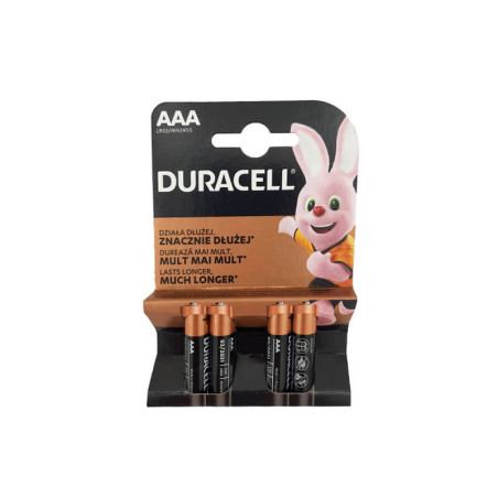 Elementai Duracell LR3/AAA BL 4vnt