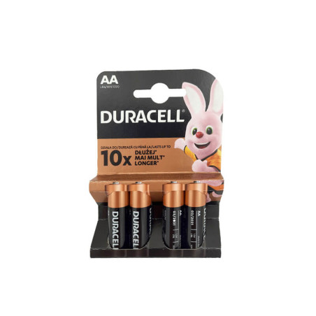 Elementai Duracell LR6/AA 4vnt