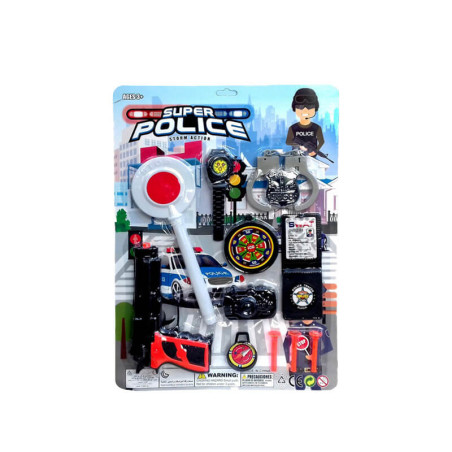Policijos rinkinys lape 9 dalys 48x34 G216079