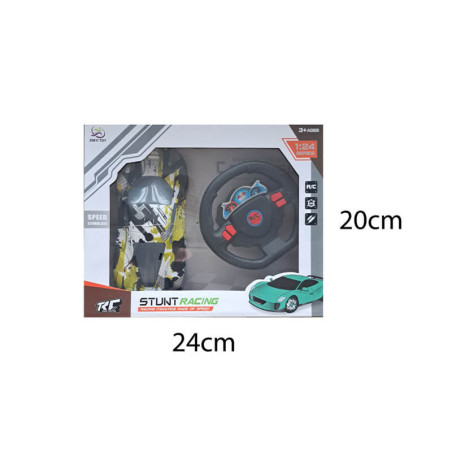 Radijo bangomis valdoma mašina Stunt Racing su vairu 20cm XY24-403C
