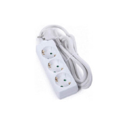 Elektros ilgiklis 3 lizdai, 3 metrai, su įžeminimu, 3x1,5mm