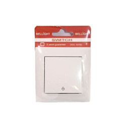 Elektros jungiklis, įleidžiamas, 1 klavišo