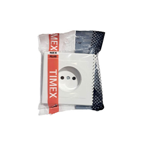 Kištukinis lizdas, įleidžiamas, 1 vietos, be įžemimo