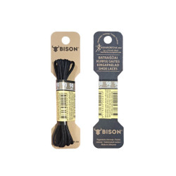 Batraiščiai ploni ir apvalūs juodos spalvos 90cm