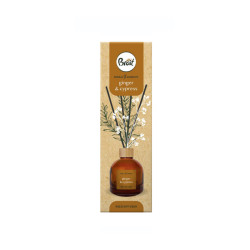 Dekoratyvinis oro gaiviklis Herbal Moments su lazdelėmis Brait Ginger & Cypress 100ml