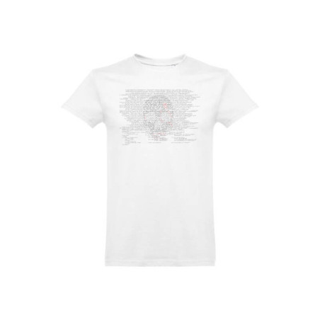 Balti universalūs marškinėliai CoDe M dydis