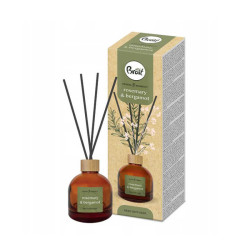 Dekoratyvinis oro gaiviklis Herbal Moments su lazdelėmis Brait Rosemary & Bergamot 100ml