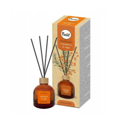 Dekoratyvinis oro gaiviklis Herbal Moments su lazdelėmis Brait Mandarin & Sage 100ml