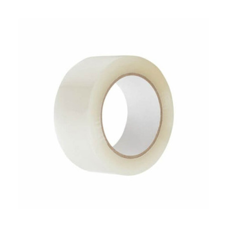 Bespalvė pakavimo juosta su akrilo klijais 48mm x 60m
