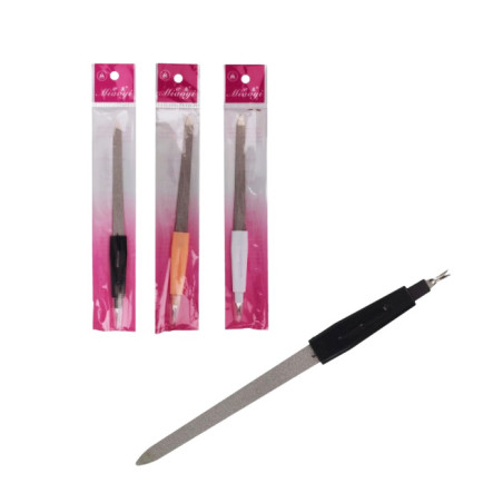 Nagų dildė, metalinė su odelių šalinimo įrankiu 19cm CHSO116027