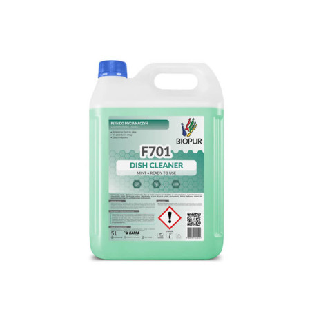 Indų ploviklis BIOPUR F701 mėtų kvapo 5L