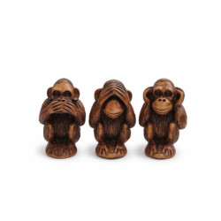 Dekoratyvinės figurėlės Beždžionelės 11cm
