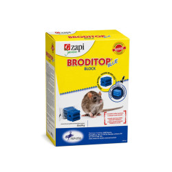 Graužikų nuodai Broditop BLUE BLOCK 300g