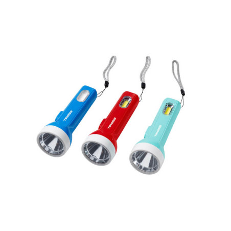 Prožektorius TS-2206 1W1LED 70lm+COB LED 80lm 2AA