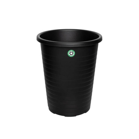 Šiukšliadėžė biurui juodos spalvos 15L