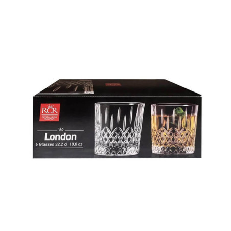 Stiklinių rinkinys London 6vnt 320ml