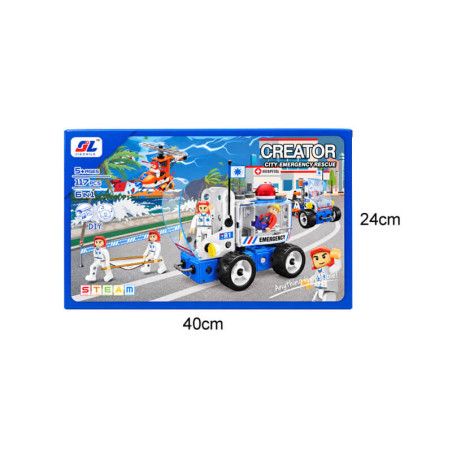 Konstruktorius Creator 6in1 (117pcs) J-7788