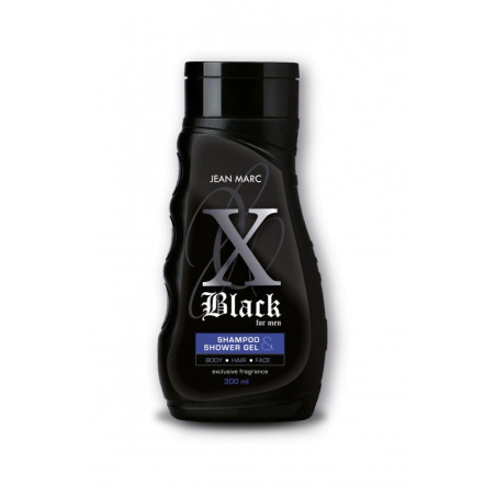 Šampūnas - dušo gelis X-BLACK 300ml