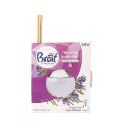 Dekoratyvinis namų kvapas su lazdelėmis Brait Relaxing Lavender 40ml