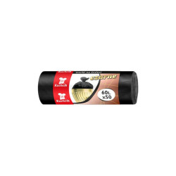 Šiukšlių maišai Kuchcik juodi 60L, 50vnt