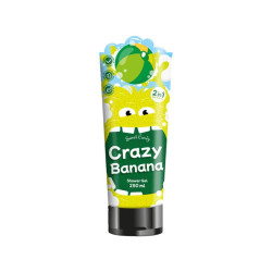 Dušo gelis vaikams SWEET CANDY Crazy Banana 250ml