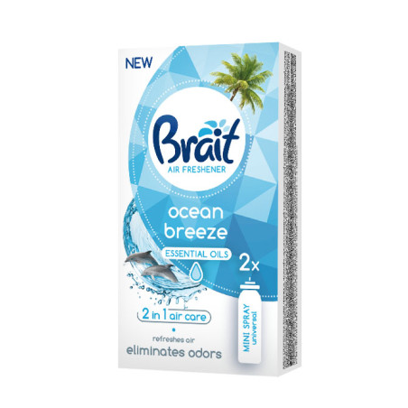 Oro gaiviklio BRAIT mini papildymai Ocean 2x10ml