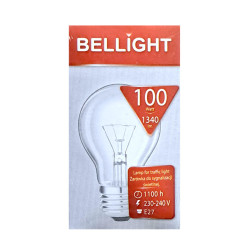 Kaitrinė elektros lemputė BELLIGHT, 100W, E27, 1340 liumenų