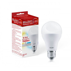 LED elektros lemputė BELLIGHT, 10W, E27, 940 liumenų