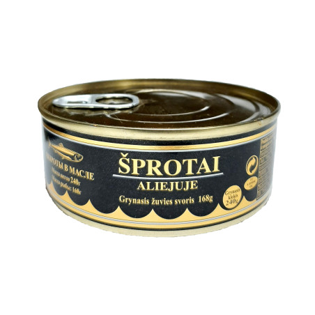 Šprotai aliejuje 240g