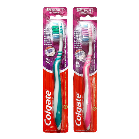 Dantų šepetėlis Colgate Zig Zag Soft