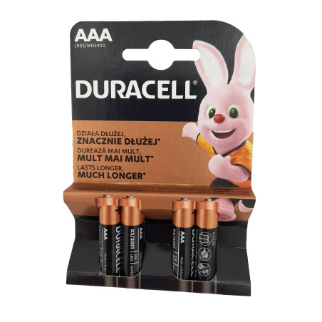 Elementai Duracell LR3/AAA BL 4vnt