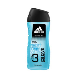Dušo gelis vyrams Adidas Ice Dive 3in1 250 ml