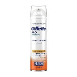 Skutimosi putos Gillette Pro Sensitive Deep Comfort 250ml