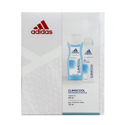 Rinkinys moterims Adidas Ice Climacool (dušo gelis 250 ml /dezodorantas 150 ml)