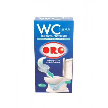 WC valančios tabletės ORO 16vnt x 25g