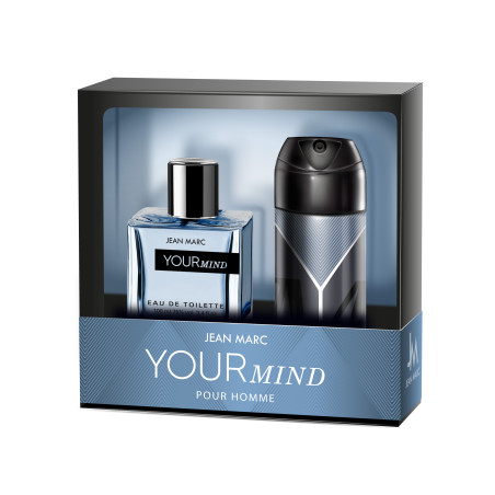 Jean Marc Your Mind rinkinys vyrams (edt 100ml / deo 150ml)