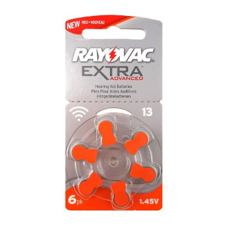 Elementas RAYOVAC baterija klausos aparatams EXTRA 13-6BL