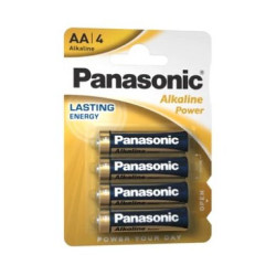 Elementai Panasonic Alkaline LR6/AA 4vnt