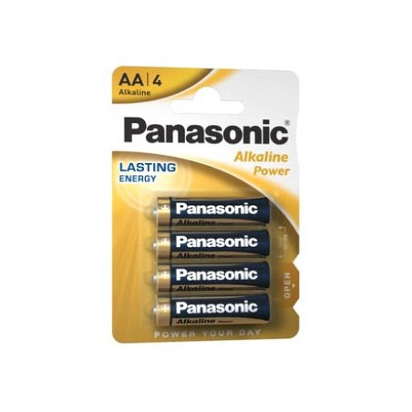 Elementai Panasonic Alkaline LR6/AA 4vnt