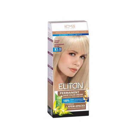 Plaukų dažai ELITAN Natural Blond Nr. 10.11