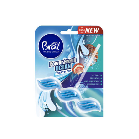 Pakabinamas WC valiklis - gaiviklis Brait Fresh Ocean 39g