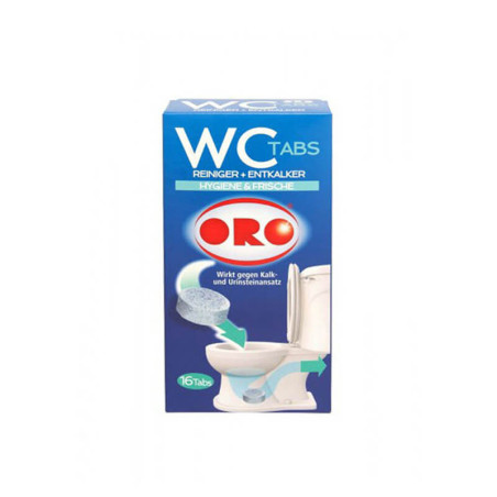 WC valančios tabletės ORO 16vnt x 25g