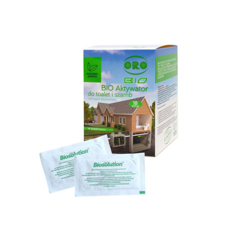 Bio aktyvatorius nuotekų duobėms, lauko tualetams 18x25g